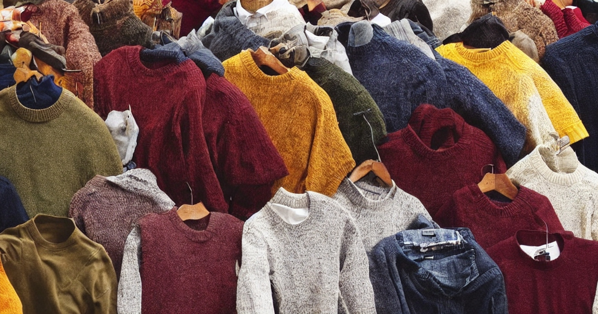 De mest populære farver til herresweaters i denne sæson.