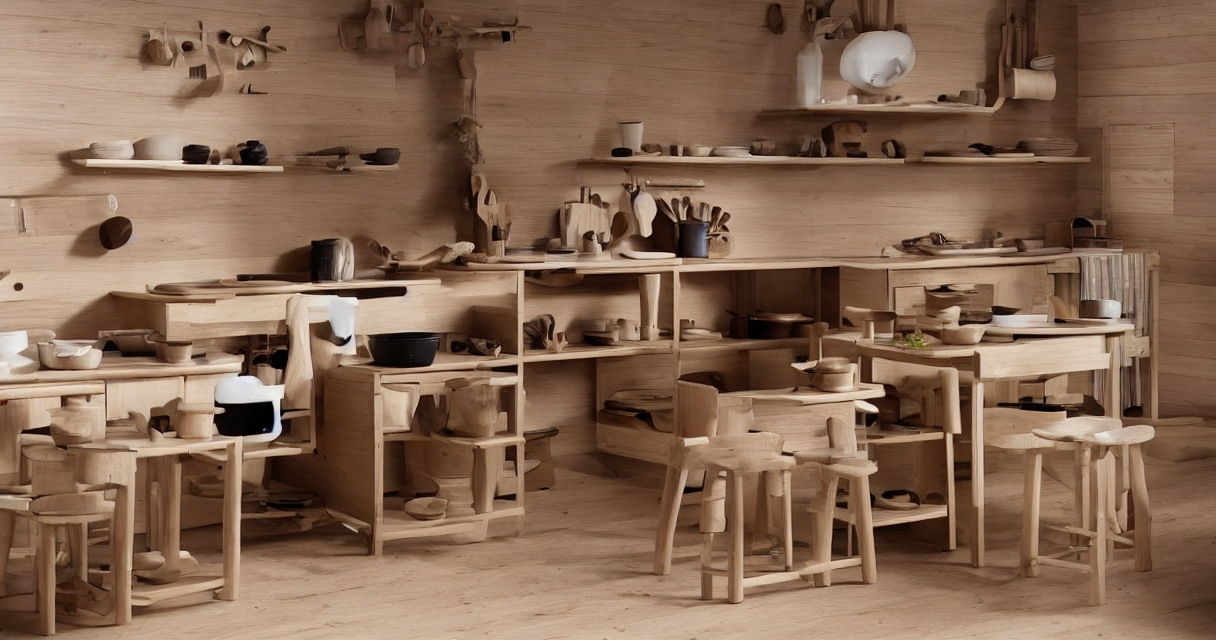 Legekøkkenets nye trend: Bæredygtige materialer og designs
